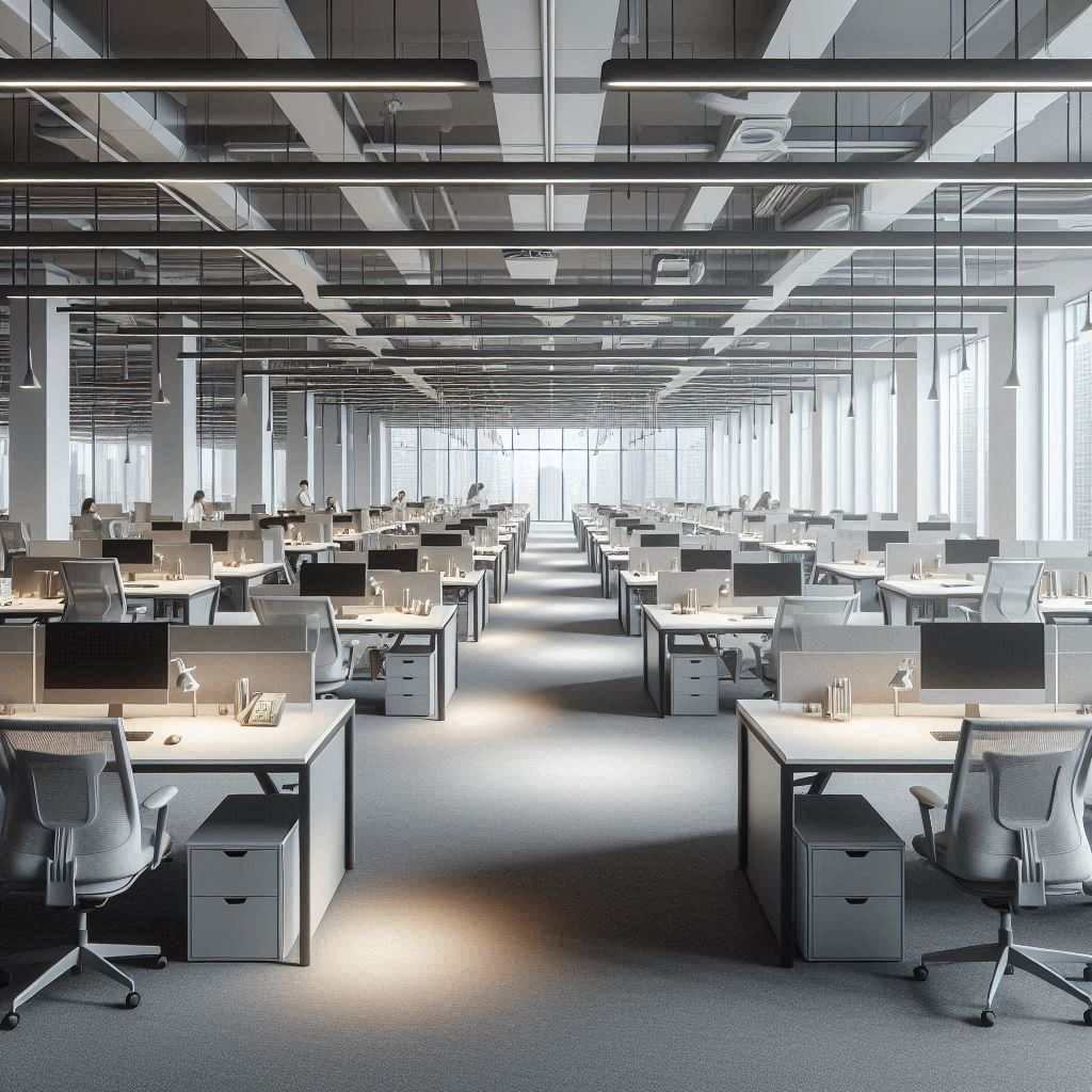 财务部门负责的写字楼办公办公区动静分离面对办公资料集中归档该怎样划分责任